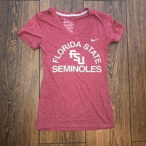 NIKE | Women’s FSU T Shirt Florida State University Top
